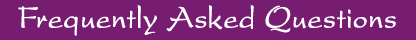 Frequently Asked Questions
